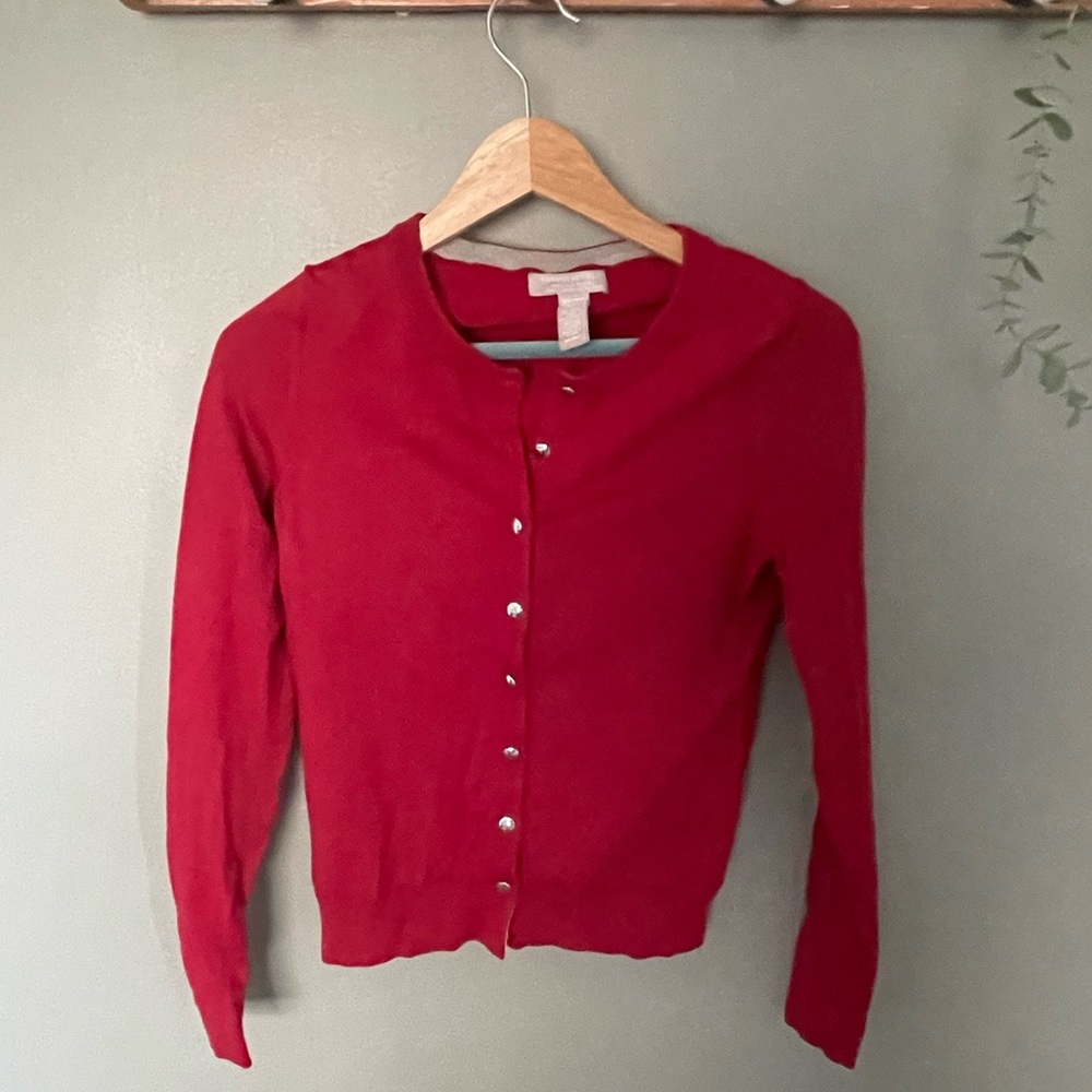 BR Merino blend cardigan XS